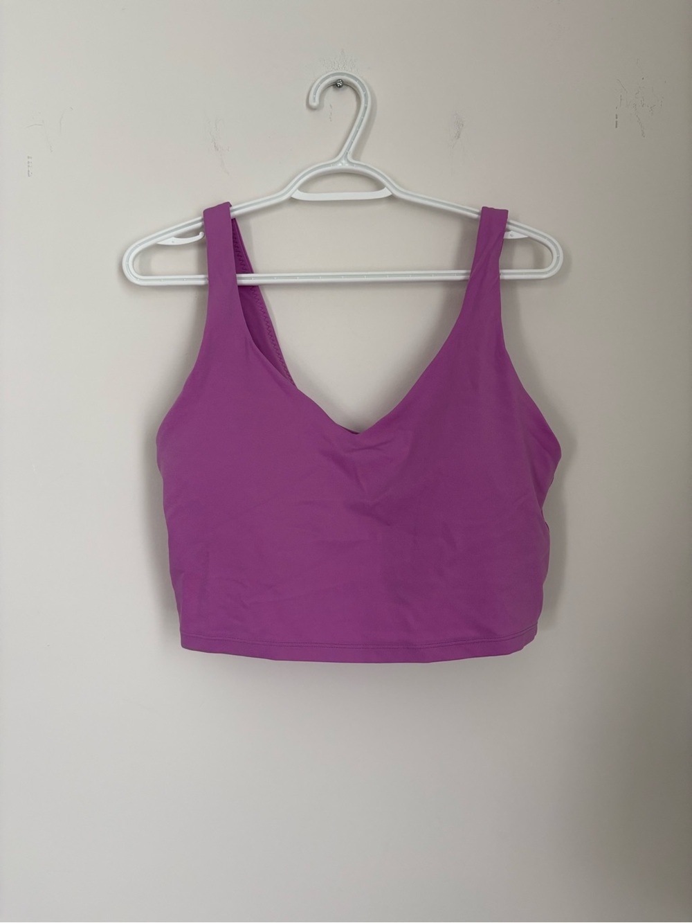 OFFLINE by Aerie Real Me Longline Sports Bra Vibrant Orchid Purple Size XL - Picture 2 of 8